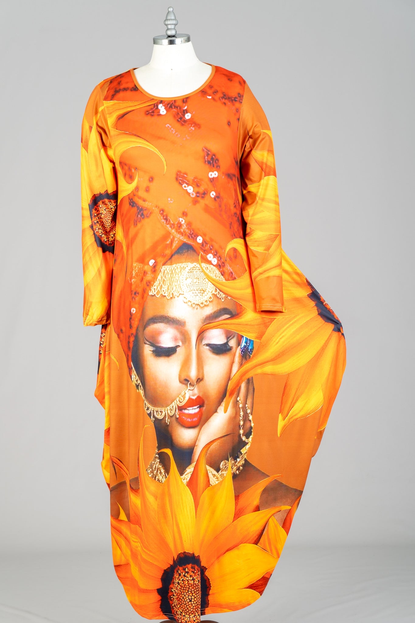 KARA CHIC Orange Dress